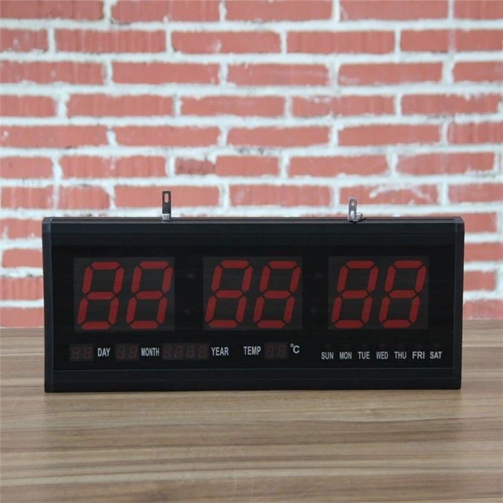 led calendar clock