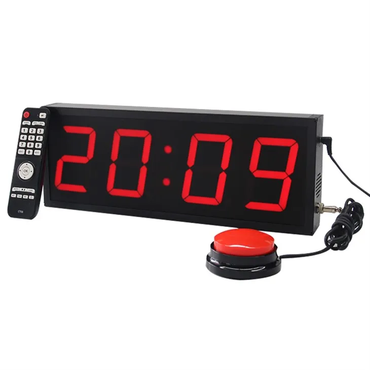 4 Diġiti Aħmar LED Countdown Game Timer